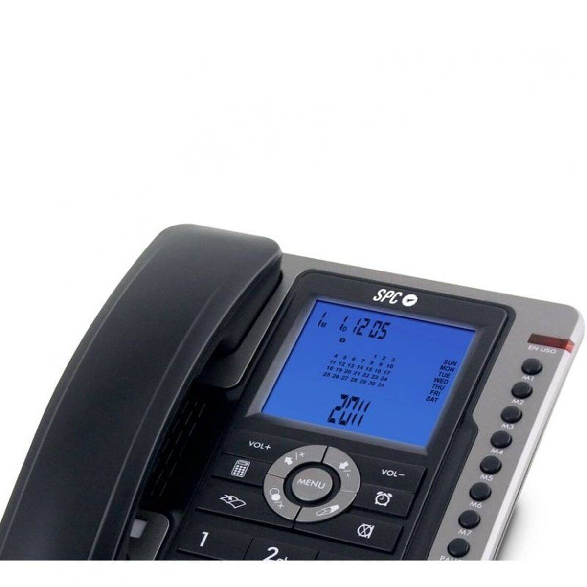 Teléfono Fijo SPC Gramo Azul Negro