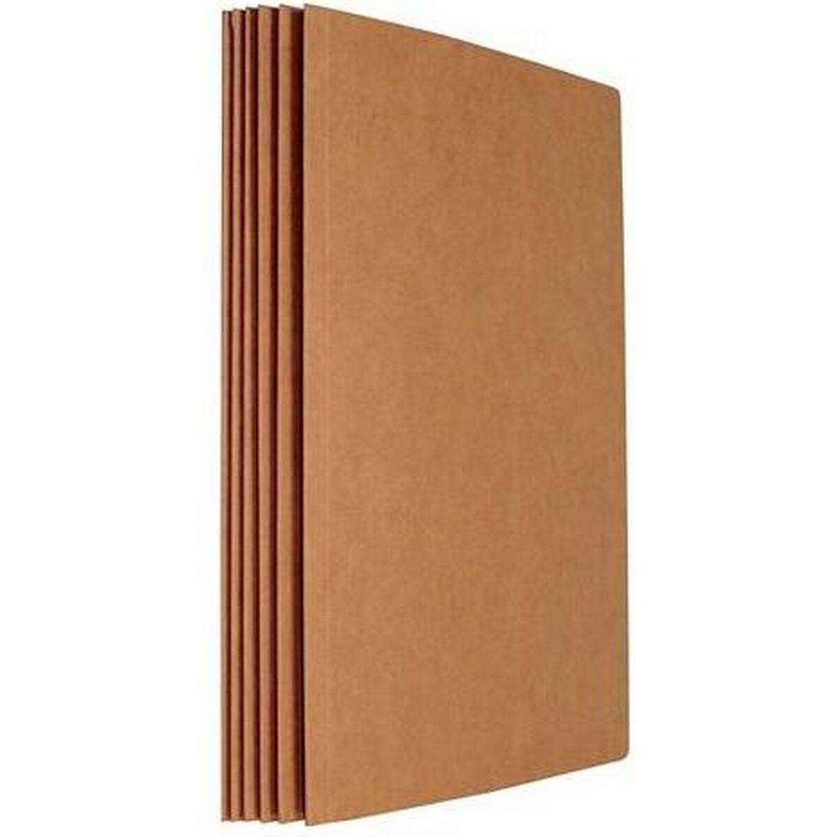 Set de Subcarpetas Mariola Marrón Folio 50 Piezas (10 Unidades)