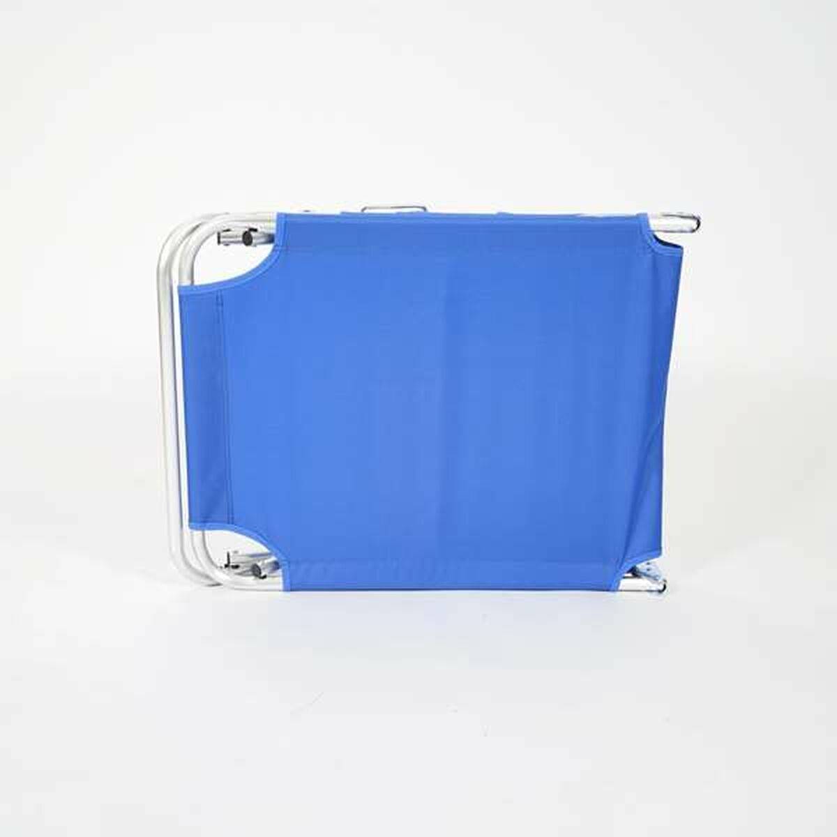 Tumbona de playa Ociotrends Azul 188 x 58 x 24 cm