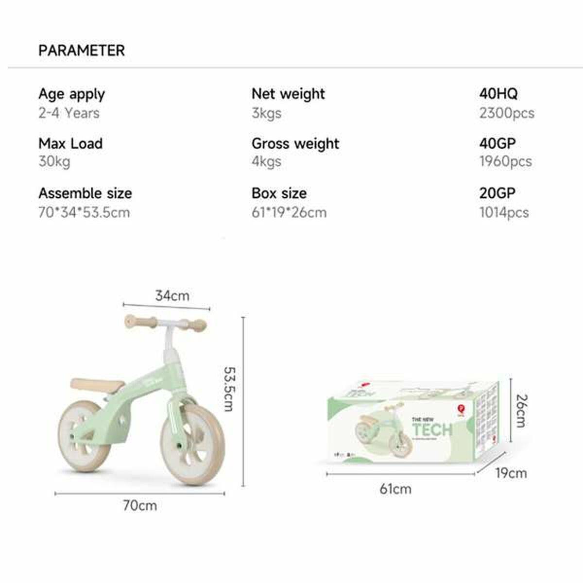 Bicicleta Infantil Ociotrends Mingt 10"