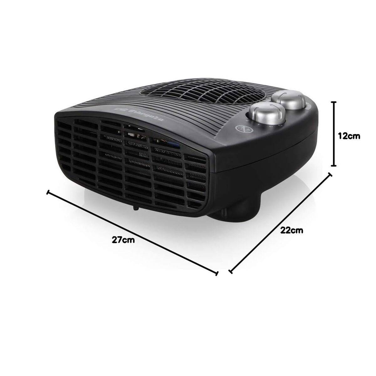 Calefactor Orbegozo 16844 2000 W Negro
