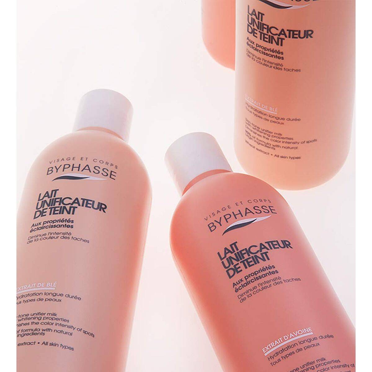 Leche Corporal Byphasse Whitening Effect 500 ml Trigo