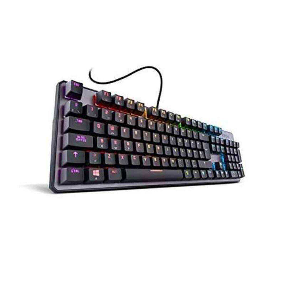 Teclado Gaming Krom Kernel Negro Qwerty Español