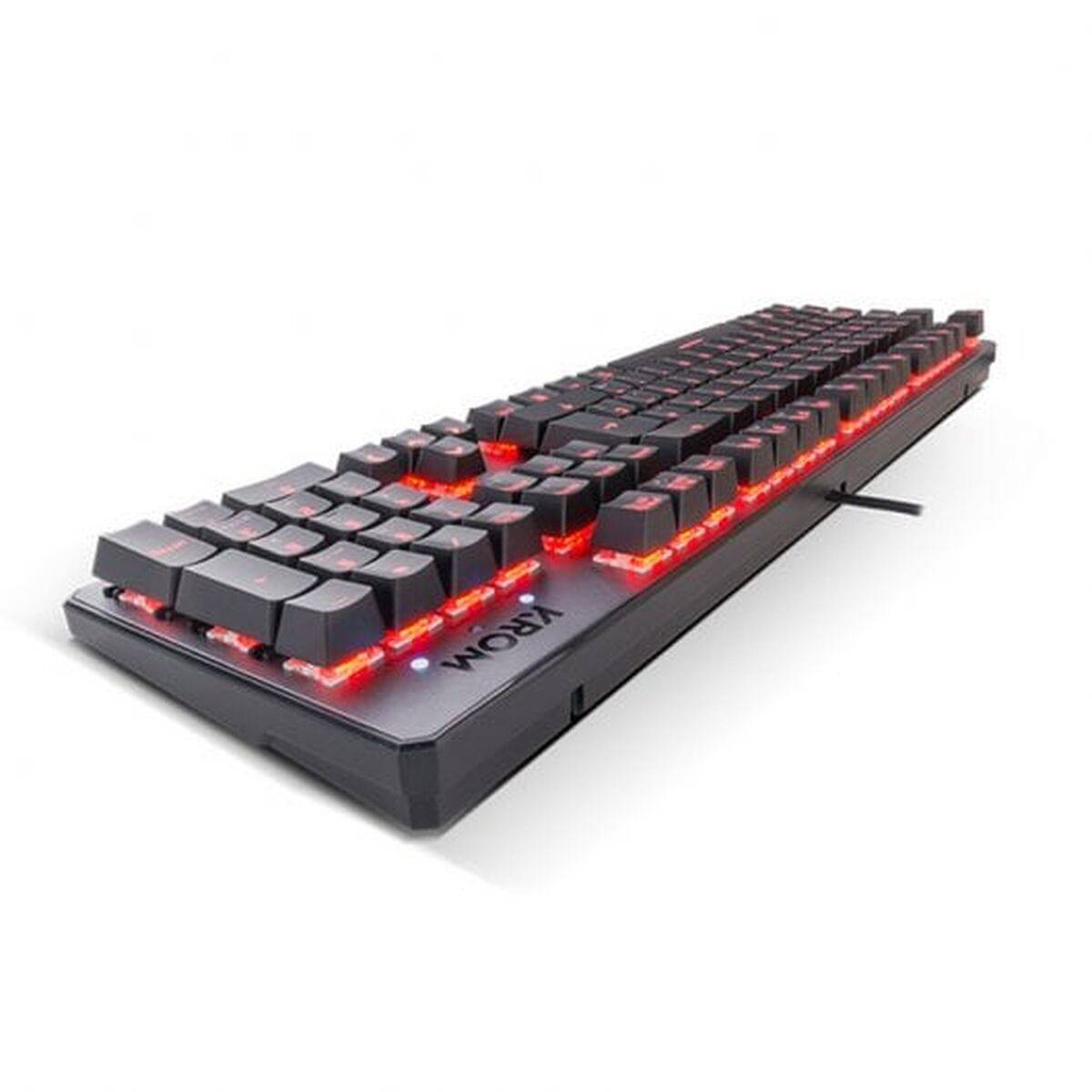 Teclado Gaming Krom Kernel Negro Qwerty Español