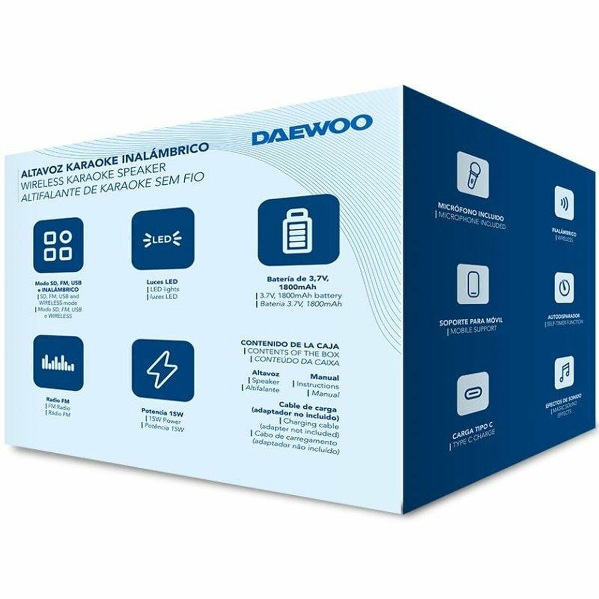 Altavoces PC Daewoo DW3008