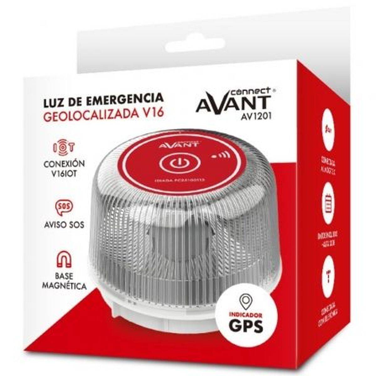 Baliza de Emergencia V16 conectada DGT 3.0 Avant AV1201