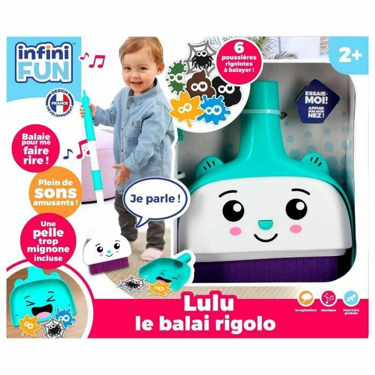 Electrodoméstico de Juguete InfiniFUN Lulu the Funny Broom