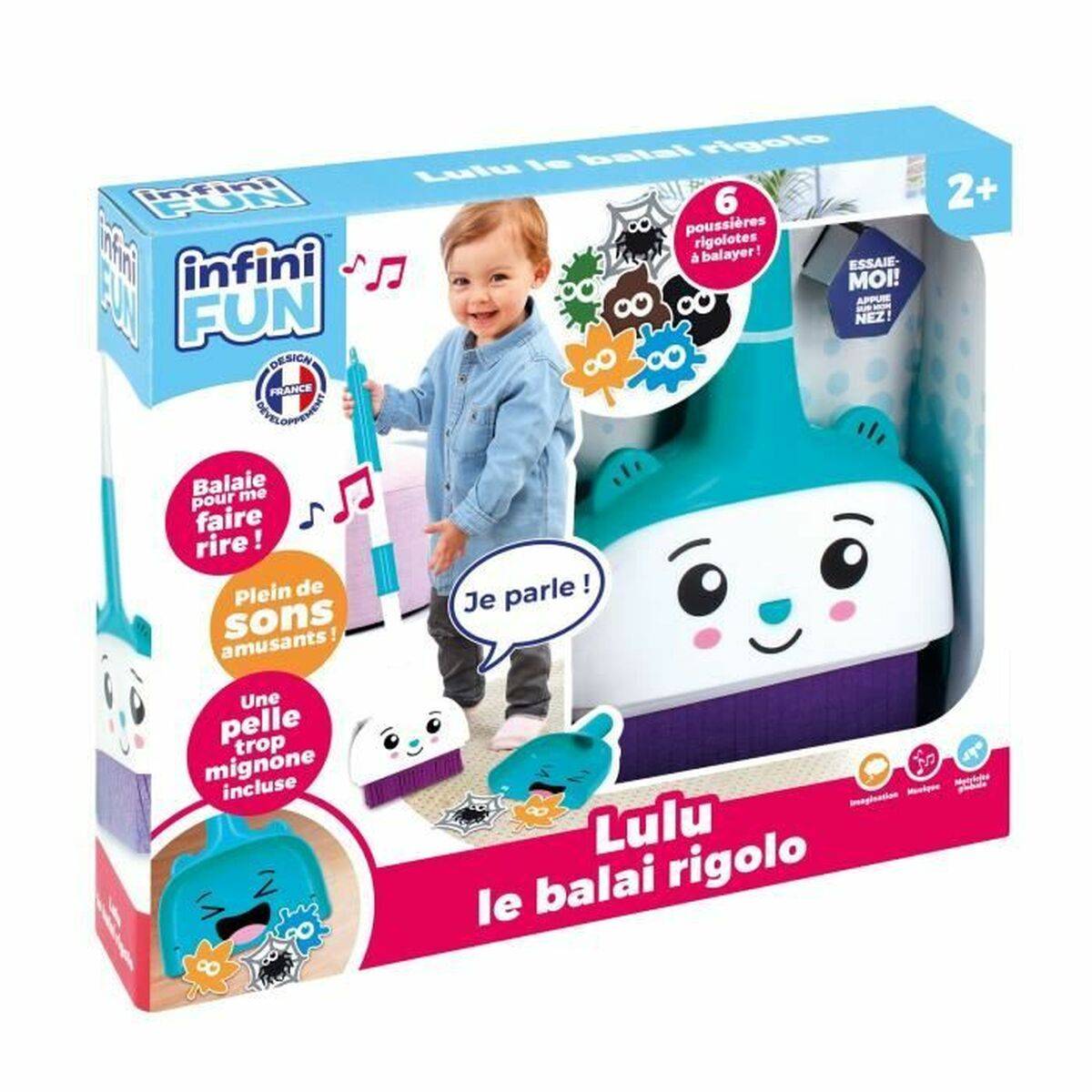 Electrodoméstico de Juguete InfiniFUN Lulu the Funny Broom