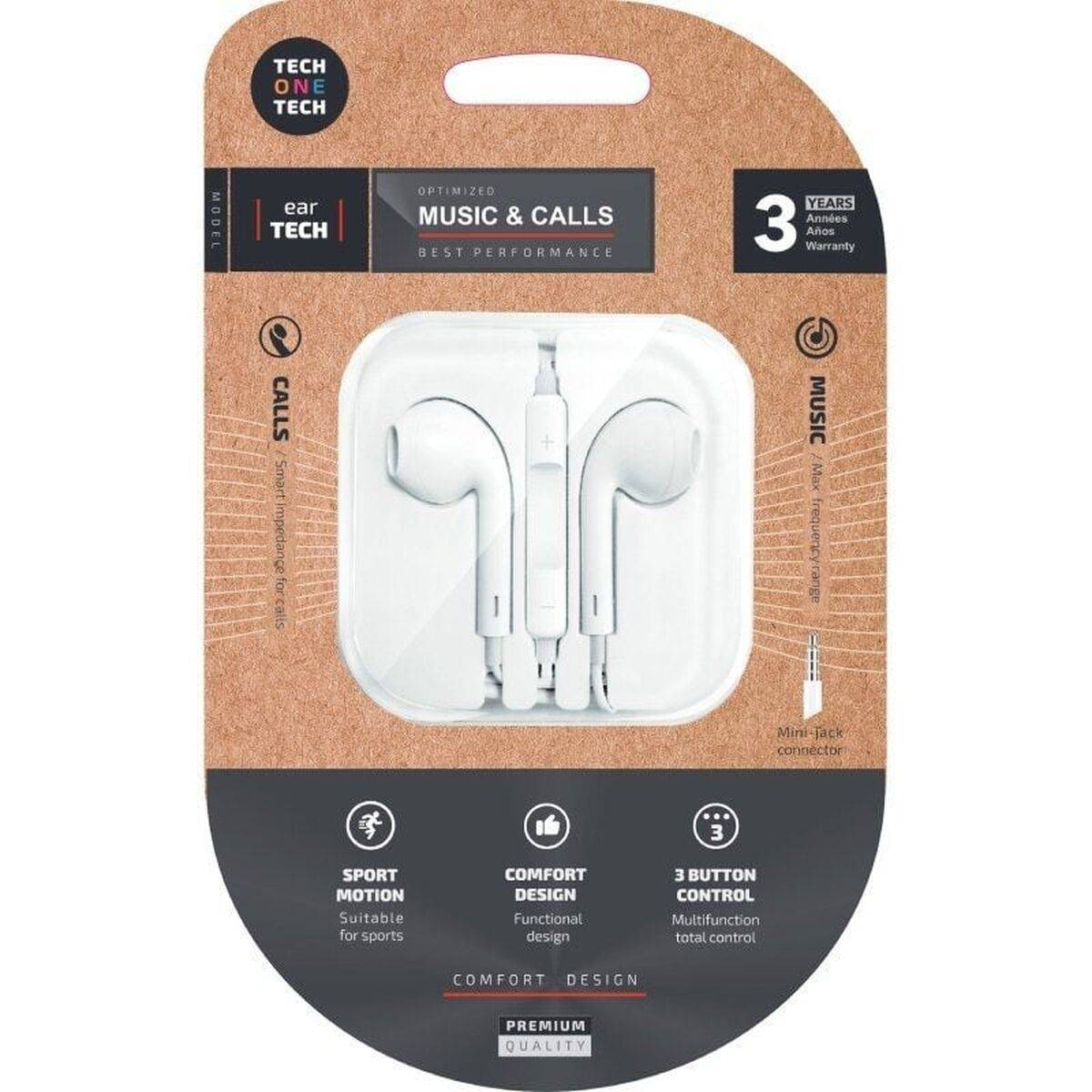Auriculares con Micrófono Tech One Tech TEC1001