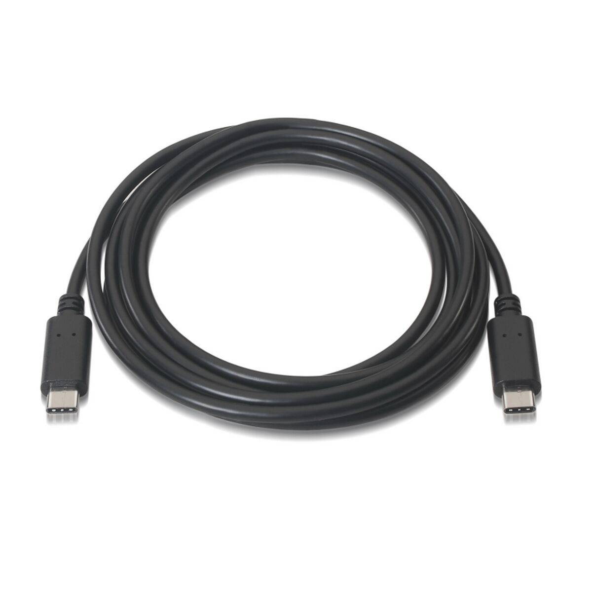 Cable de Datos/Carga con USB Aisens A107-0058 Negro 3 m