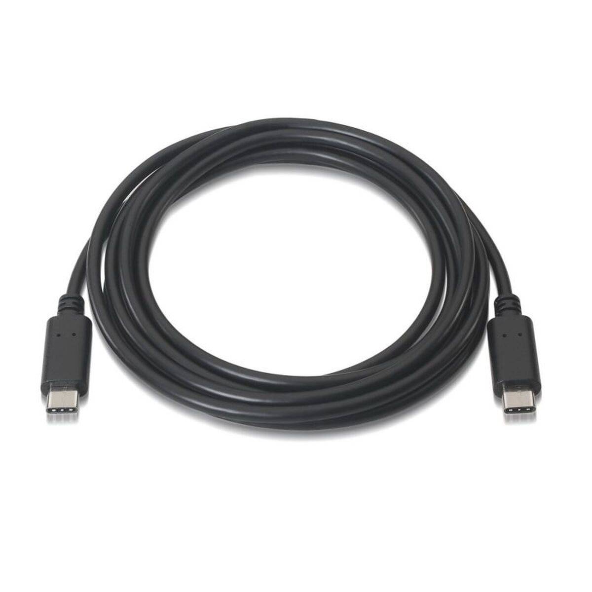 Cable de Datos/Carga con USB Aisens A107-0058 Negro 3 m
