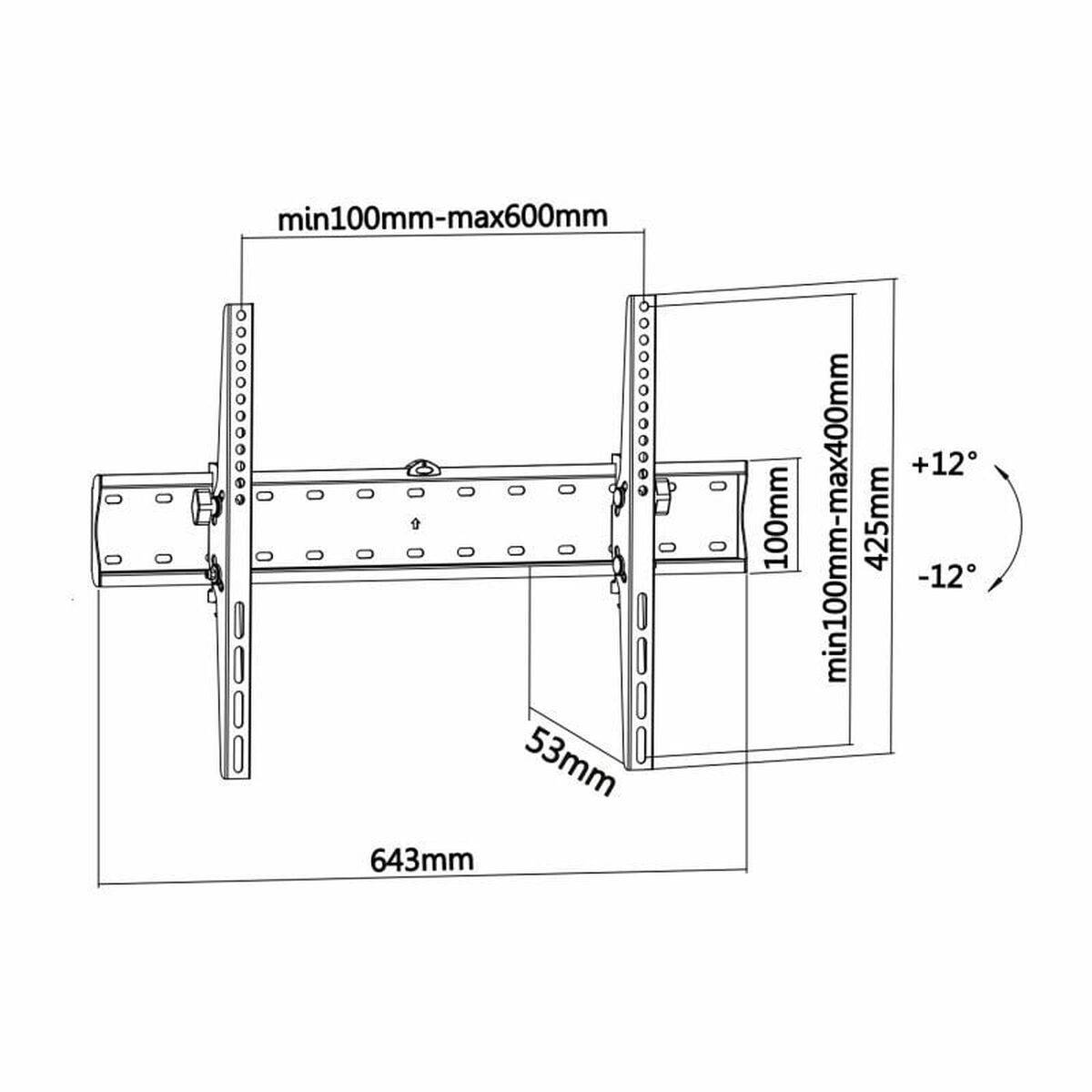 Soporte TV Aisens WT70T-017 37"-70" 70" 37"