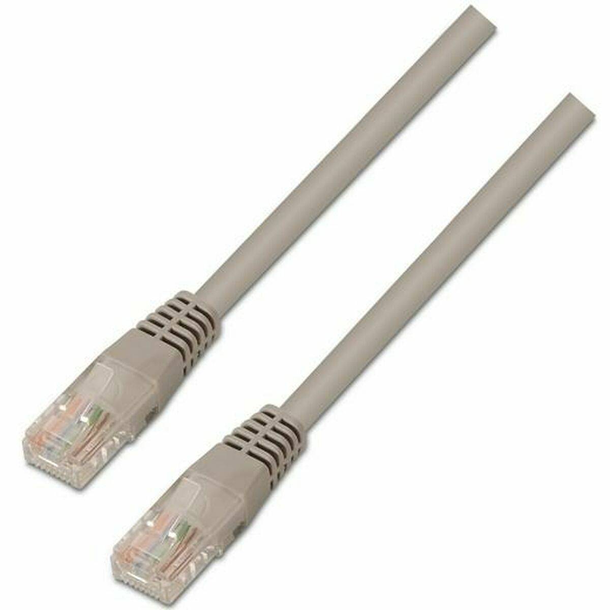 Cable RJ45 Categoría 6 UTP Rígido Aisens A145-0329 Gris 5 m