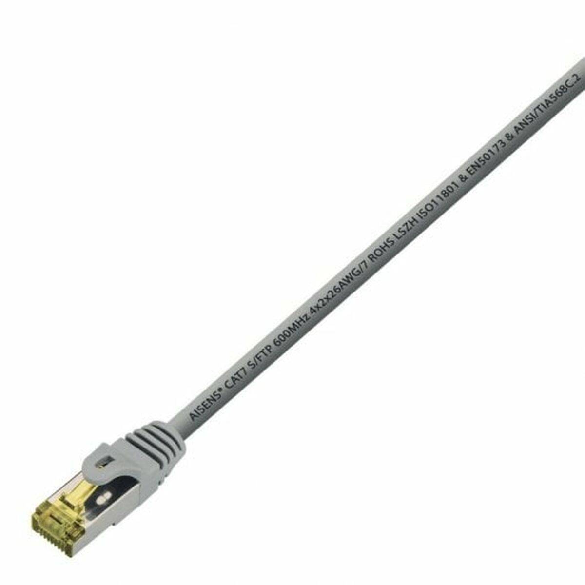 Cable de Red Rígido FTP Categoría 7 Aisens A146-0336 Gris 3 m
