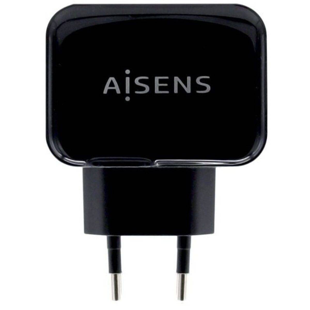 Cargador de Pared Aisens A110-0440 Negro 17 W