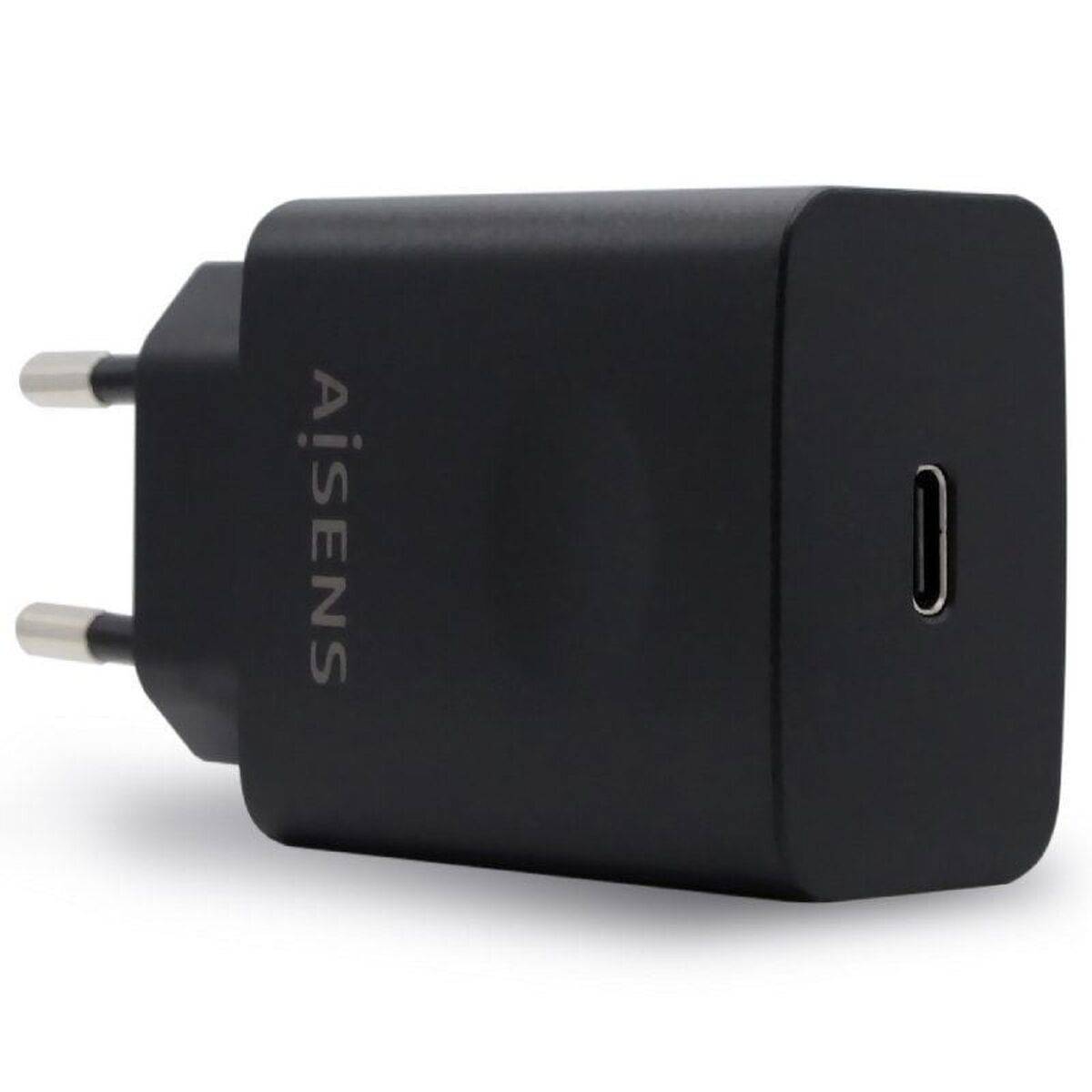 Cargador Aisens ASCH-1PD20-BK Negro 20 W