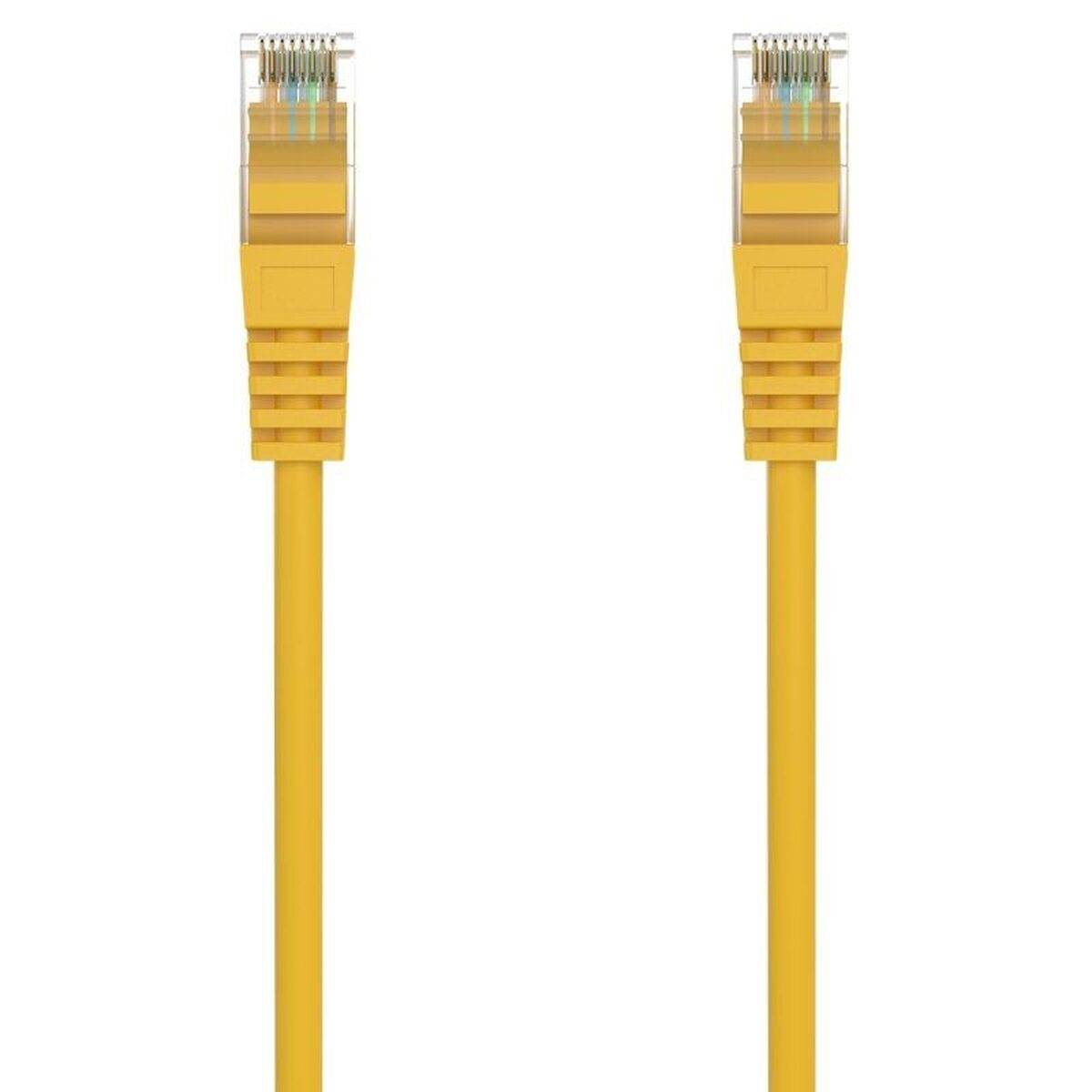 Cable RJ45 Categoría 6 UTP Rígido Aisens A145-0569 Amarillo 3 m