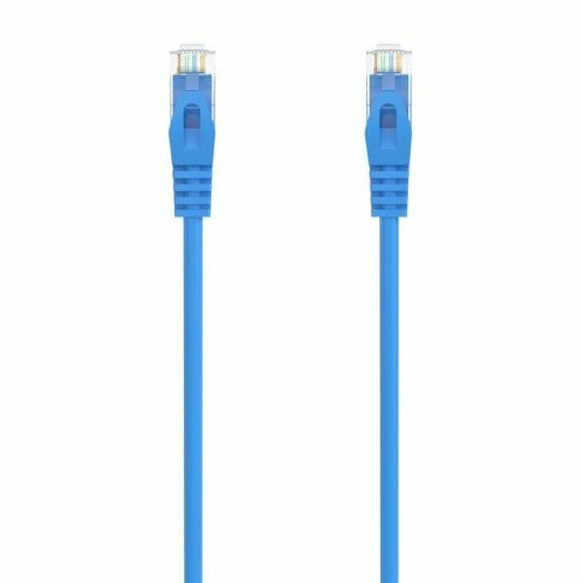 Cable RJ45 Categoría 6 UTP Rígido Aisens A145-0576 Azul 3 m