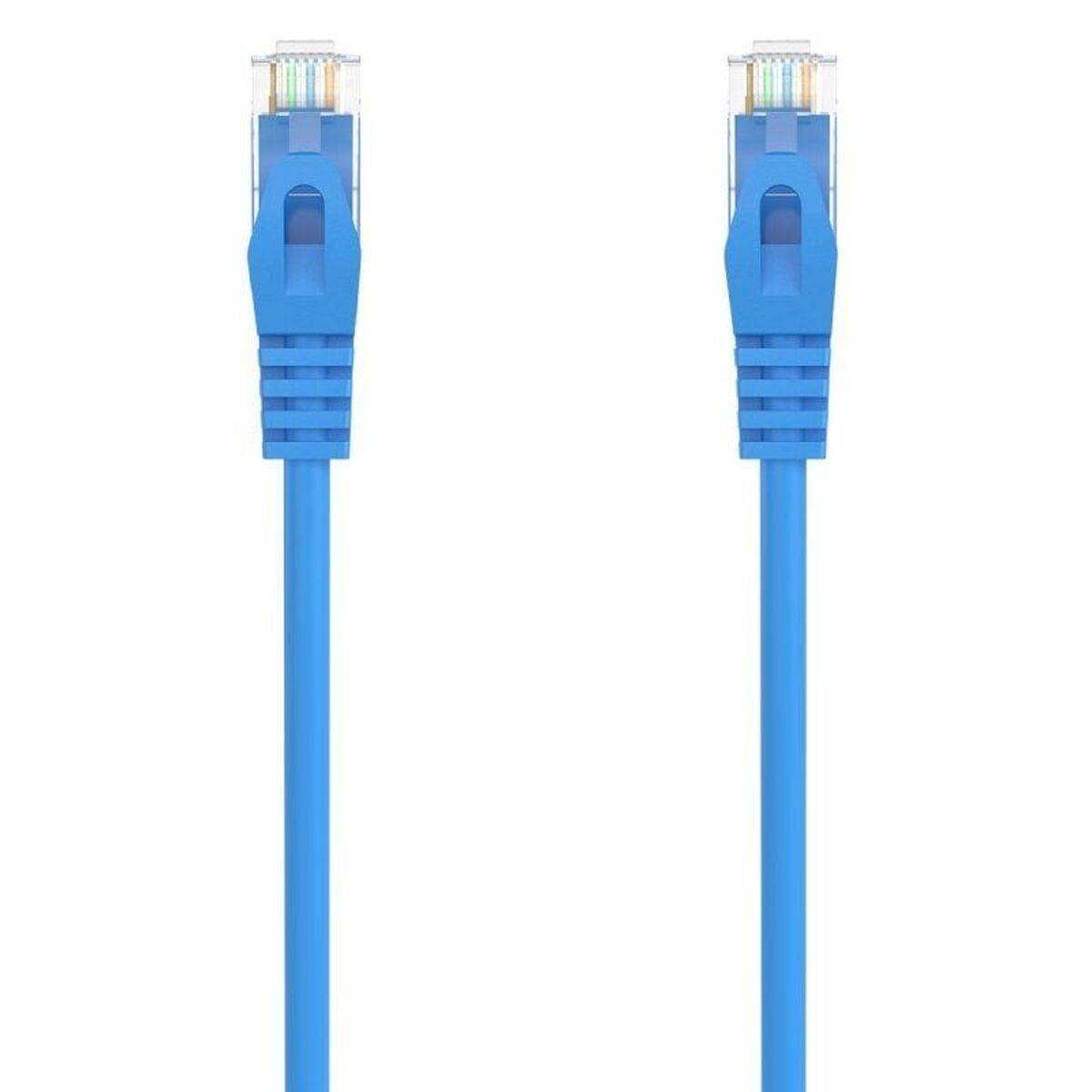 Cable RJ45 Categoría 6 UTP Rígido Aisens A145-0576 Azul 3 m