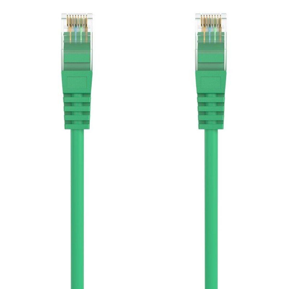 Cable RJ45 Categoría 6 UTP Rígido Aisens A145-0583 Verde 3 m