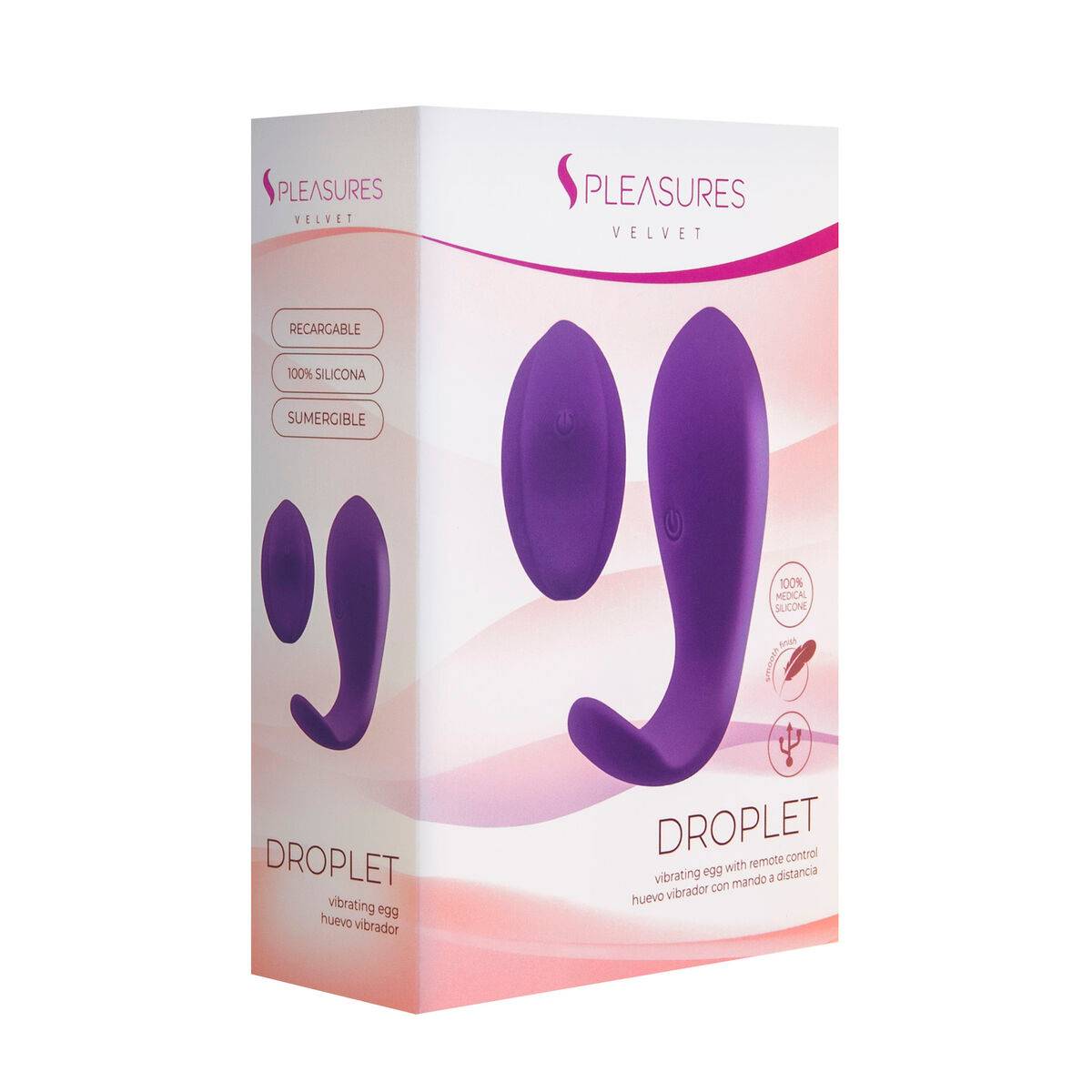 Huevo Vibrador S Pleasures Lila