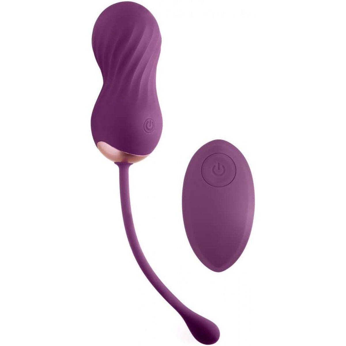 Bala Vibradora S Pleasures Morado Dorado