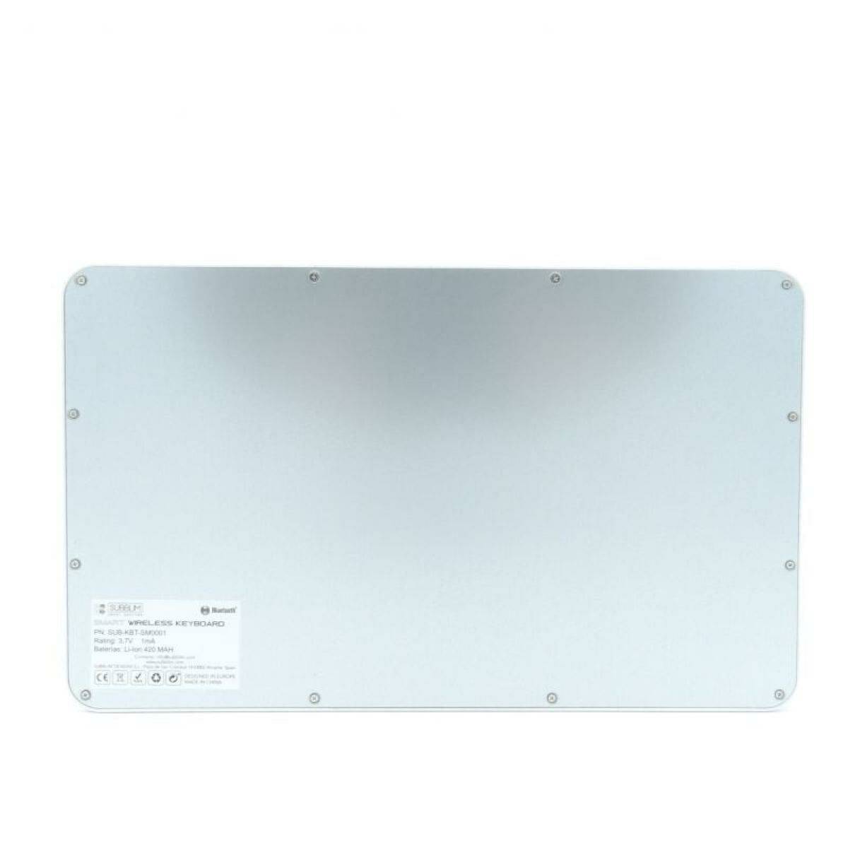 Teclado Bluetooth Subblim SUB-KBT-SM0001 Azul Plateado Qwerty Español