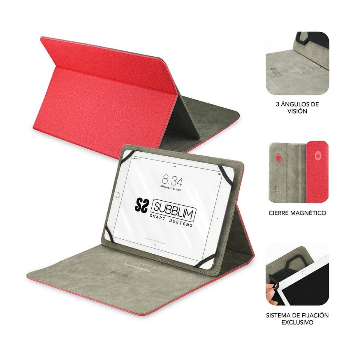 Funda para Tablet Subblim SUB-CUT-1CT002 Rojo