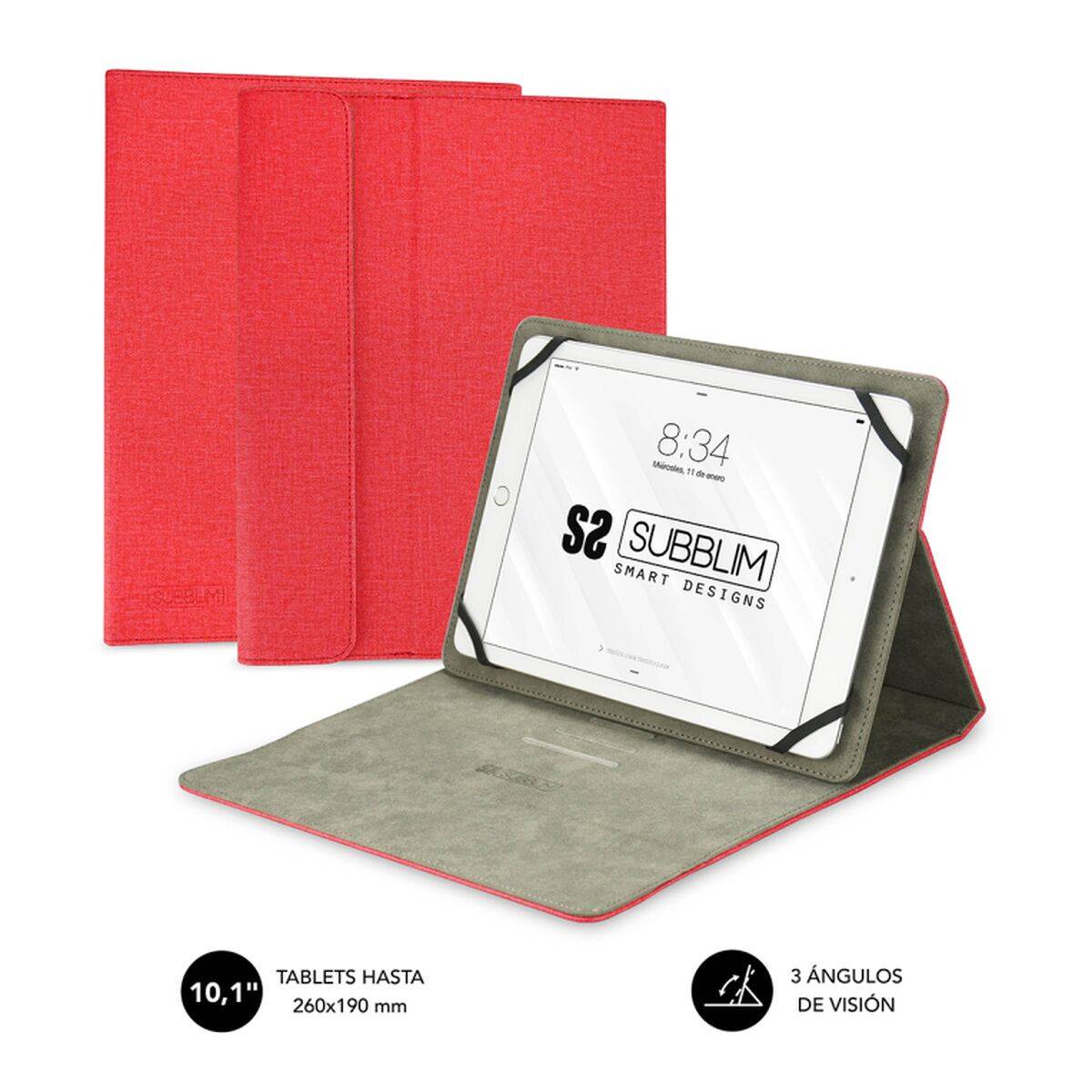 Funda para Tablet Subblim SUB-CUT-1CT002 Rojo