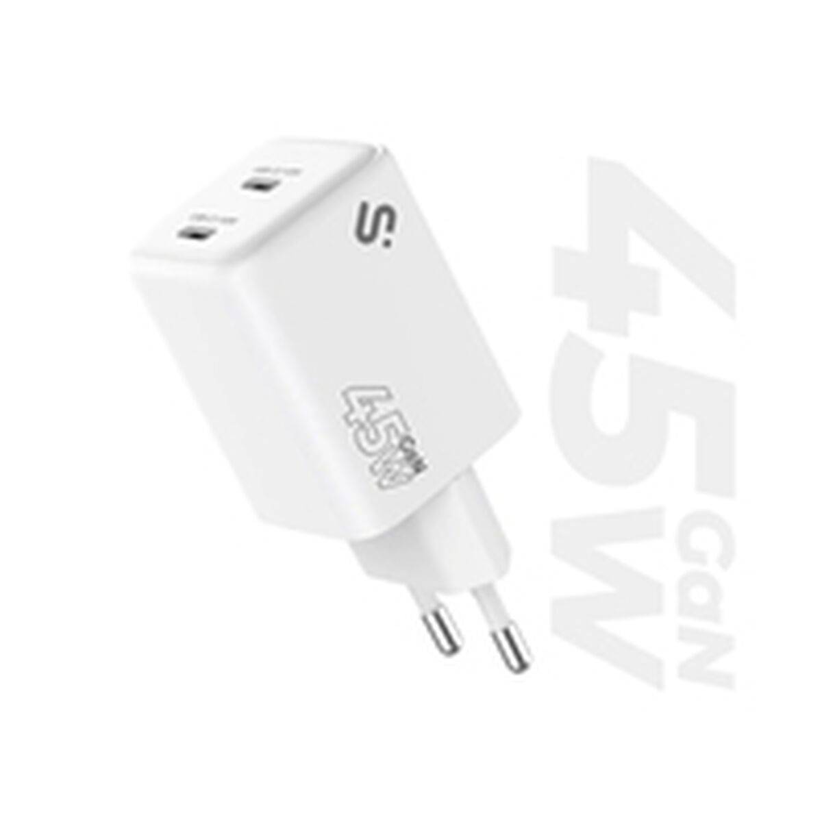 Cargador de Pared Subblim SUBCHG-6G4520 Blanco 120 W 45 W