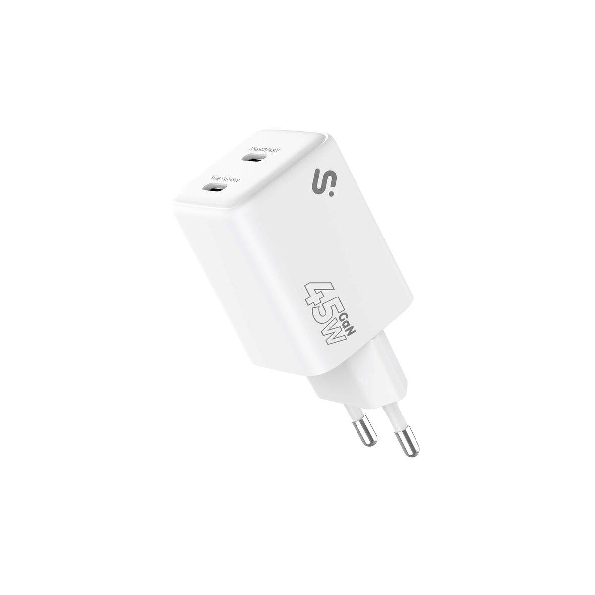 Cargador de Pared Subblim SUBCHG-6G4520 Blanco 120 W 45 W