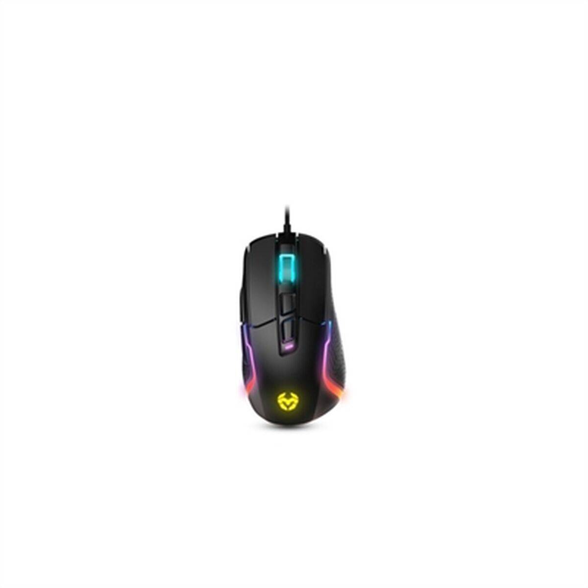 Ratón Gaming Krom Kick 6200 dpi Negro RGB