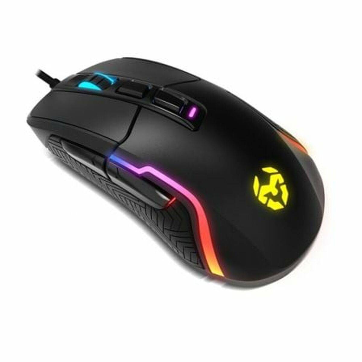 Ratón Gaming Krom Kick 6200 dpi Negro RGB