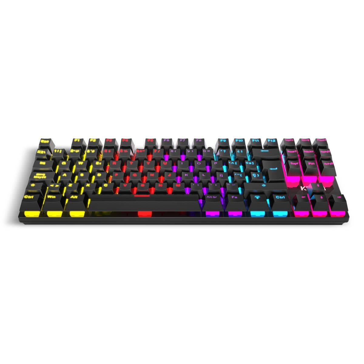 Teclado Krom Kasic TKL Negro LED RGB Retroiluminado