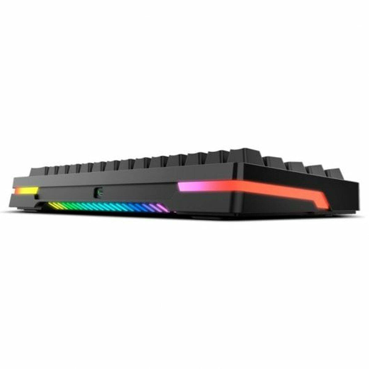 Teclado Krom Kreator Qwerty Español Negro Mecánico