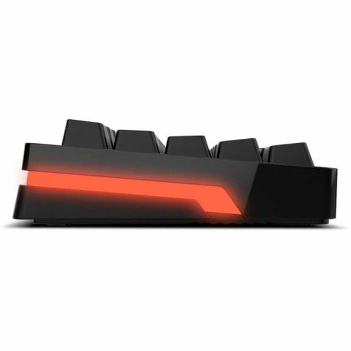Teclado Krom Kreator Qwerty Español Negro Mecánico