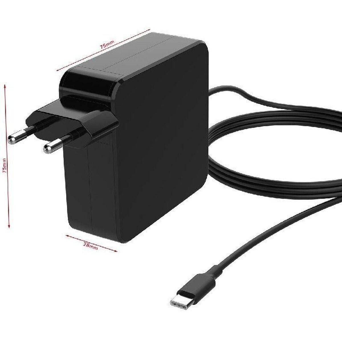 Cargador portátil LEOTEC LENCSHOMETC65 Negro 65 W
