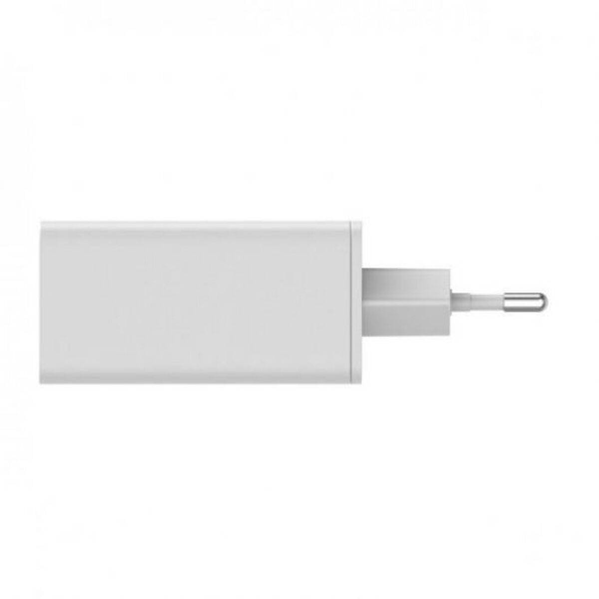 Cargador de Pared LEOTEC 65W GaN 2 USB-C PD Blanco 65 W
