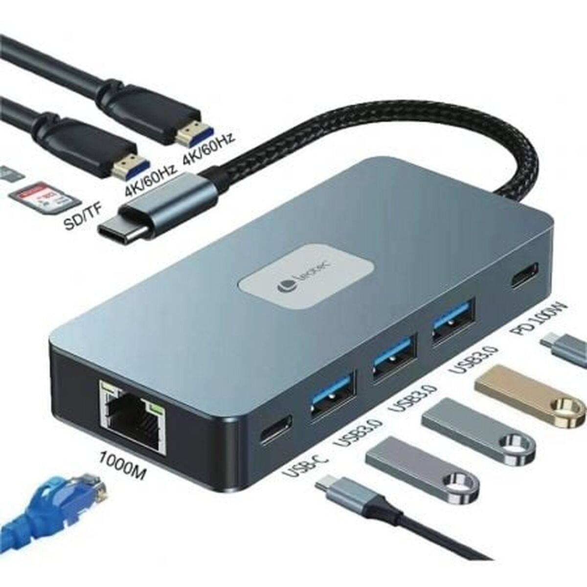 Hub USB LEOTEC LEDS02