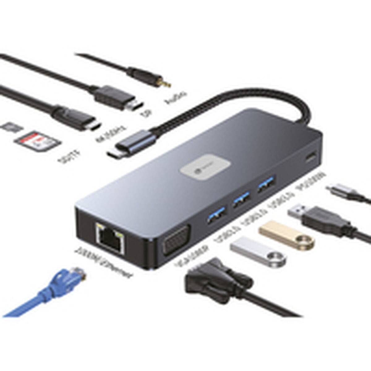 Hub USB LEOTEC LEDS03