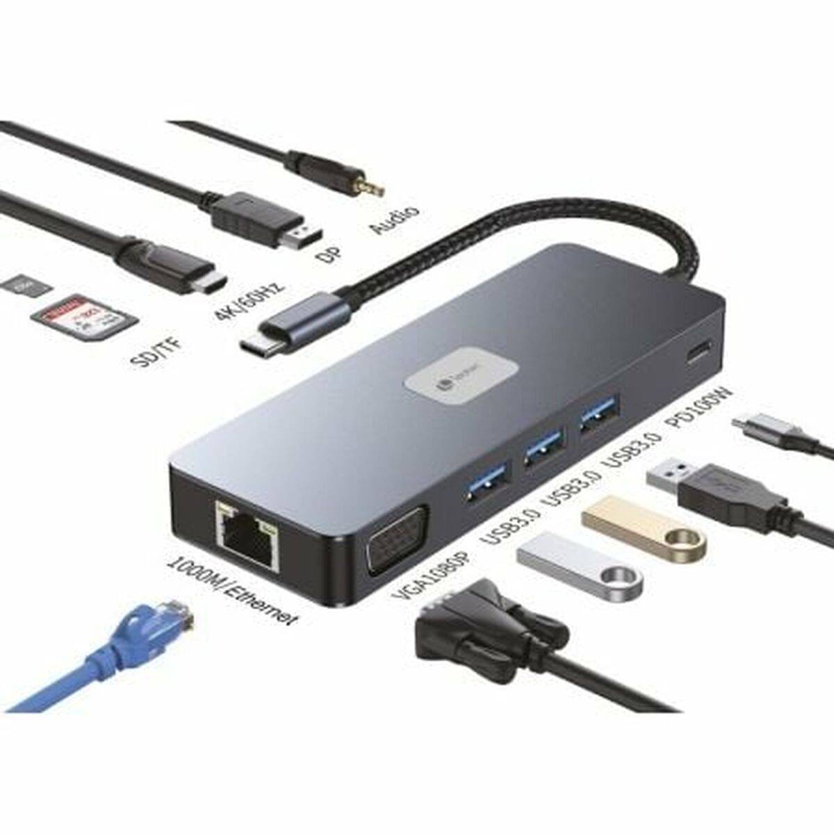 Hub USB LEOTEC LEDS03
