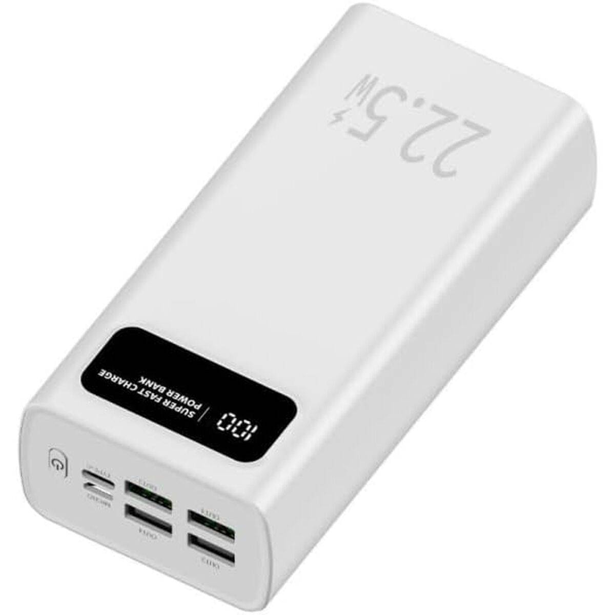 Powerbank LEOTEC LEPOW30W22W Blanco 30000 mAh