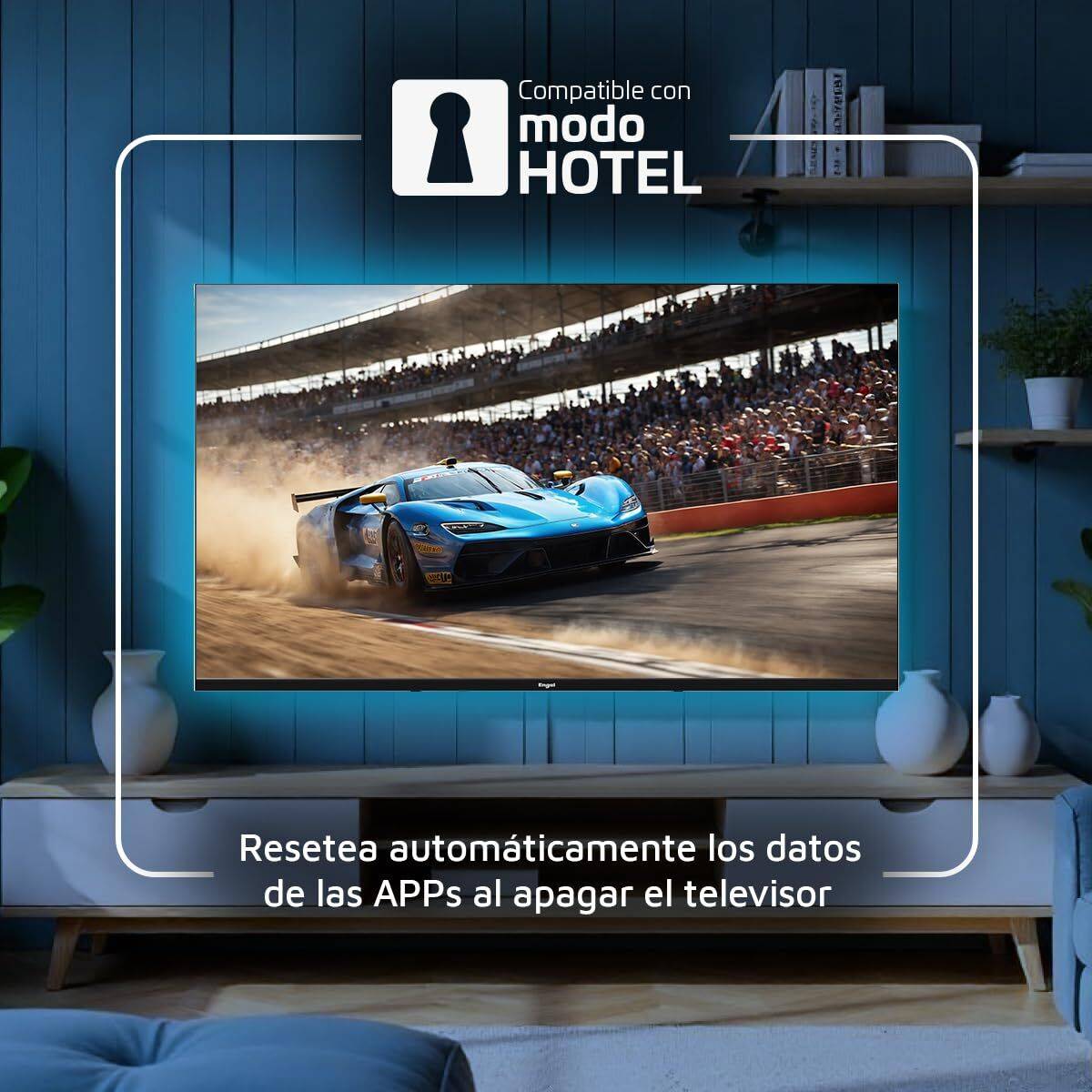 Smart TV Engel LE4086SM 40 40" Full HD LED PVR DVB-T2
