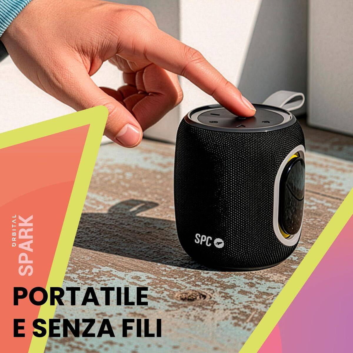 Altavoces SPC 4434N SPARK Negro