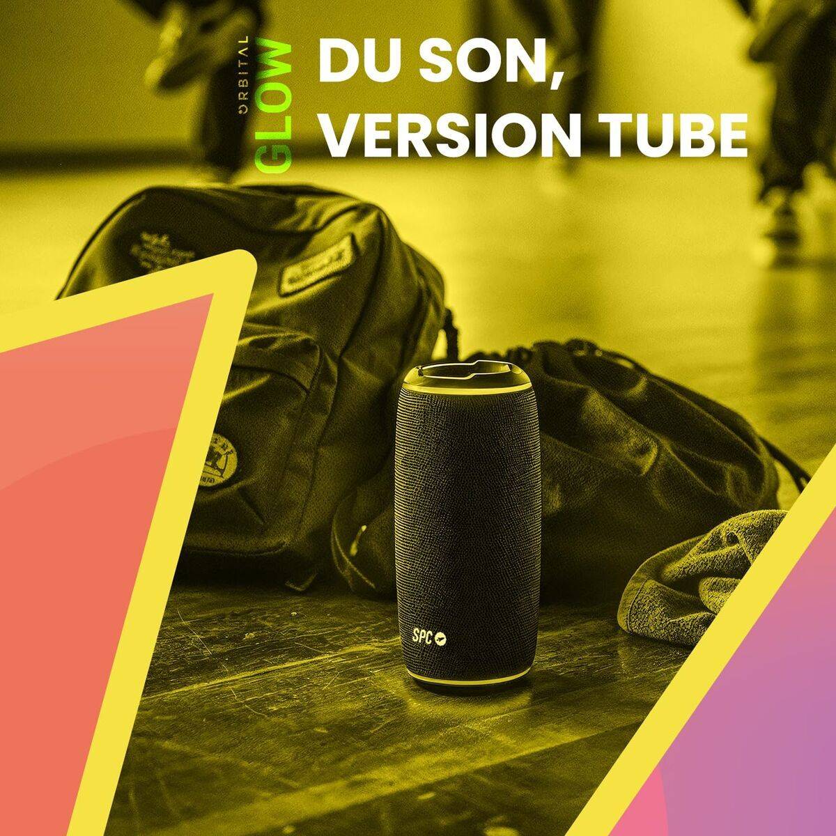 Altavoces SPC 4435N GLOW Negro