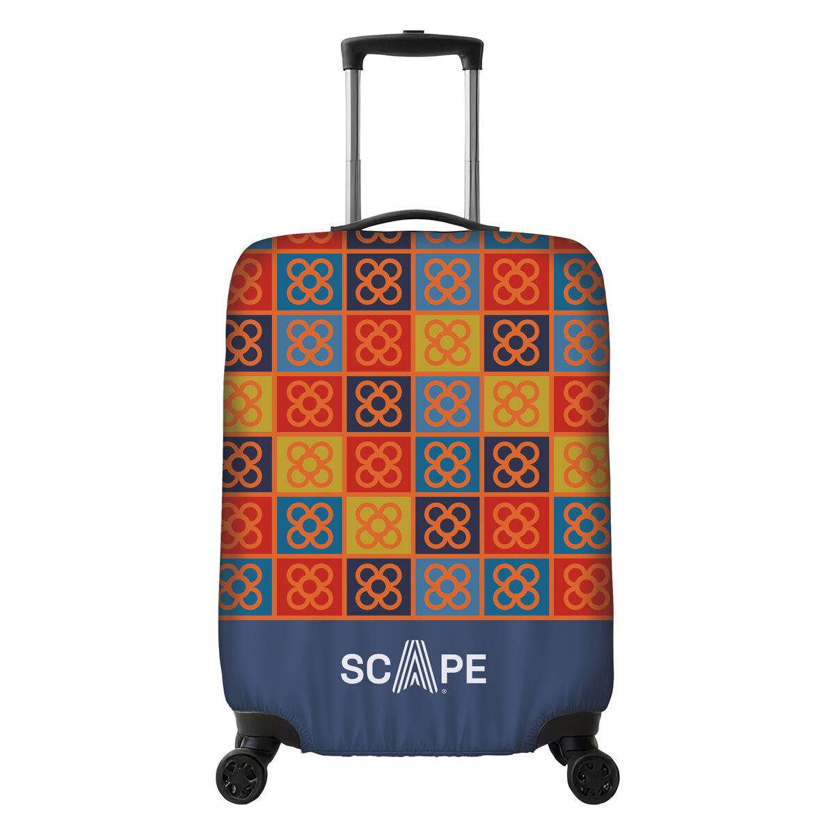 Scape Travel funda protectora de maleta talla S cuadrados