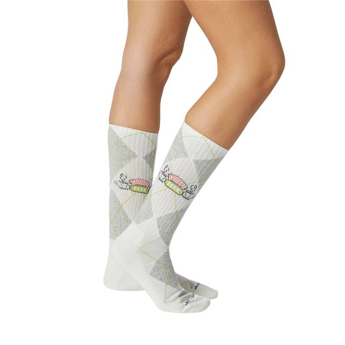 Calcetines Deportivos Jimmy Lion Athletic Friends Central Perk Blanco