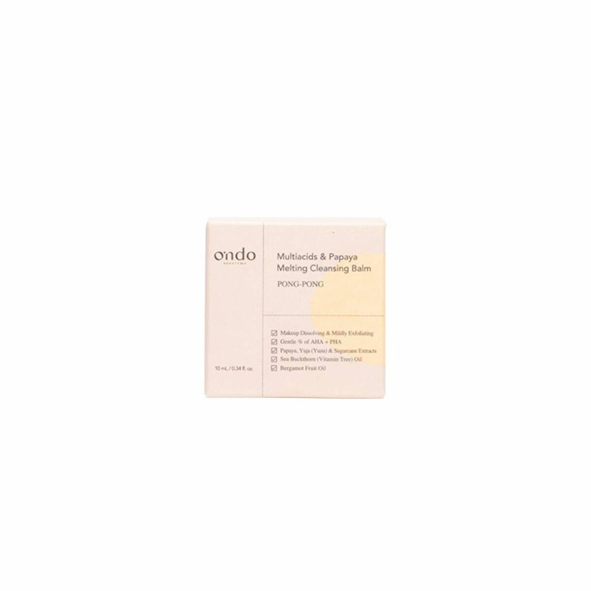 Limpiador Facial Ondo Beauty 36.5 MULTIACIDS & PAPAYA 10 ml