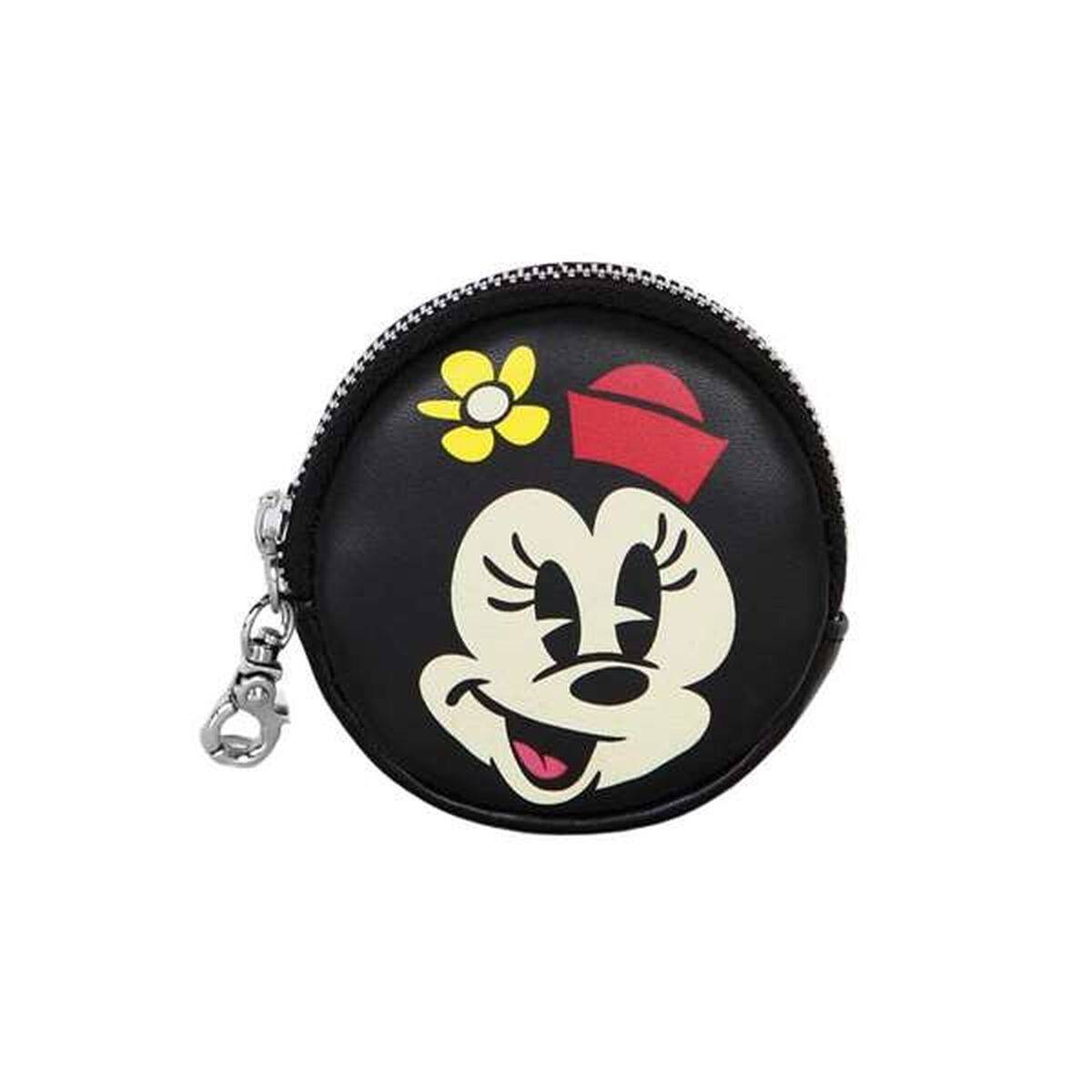 Monedero Minnie Mouse Negro