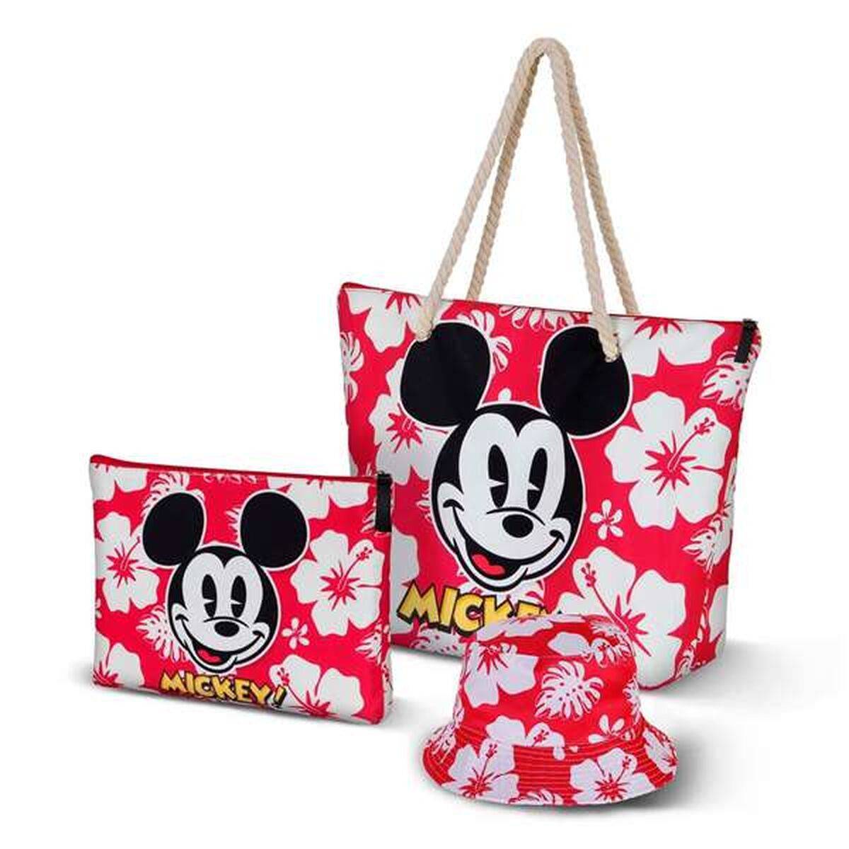 Bolsa de Playa Mickey Mouse hawaii Rosa